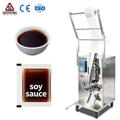 Machine de conditionnement de sauce soja
